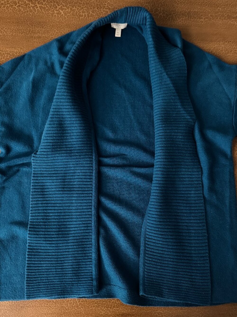 Talbots Dark Blue Shrug Sweater - Size Petites Medium